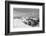 Black and White Snowy Mountains-BSANI-Framed Photographic Print