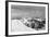 Black and White Snowy Mountains-BSANI-Framed Photographic Print