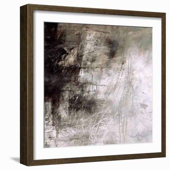 Black And White Square 1-Renate Holzner-Framed Art Print