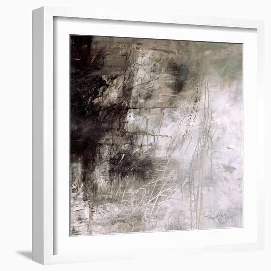 Black And White Square 1-Renate Holzner-Framed Art Print