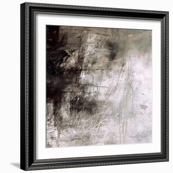 Black And White Square 1-Renate Holzner-Framed Art Print