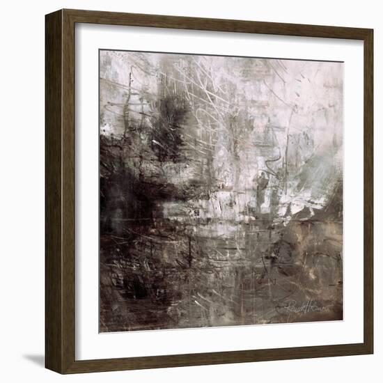 Black And White Square 2-Renate Holzner-Framed Art Print