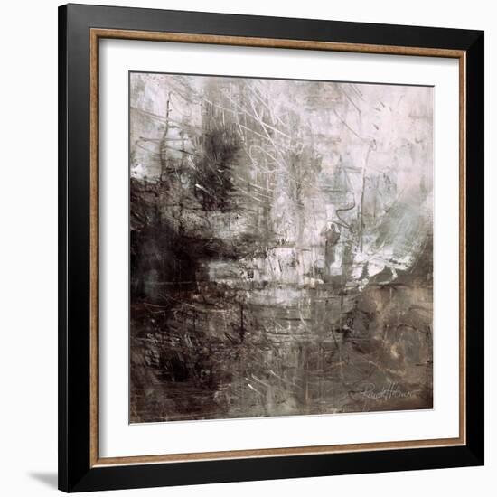 Black And White Square 2-Renate Holzner-Framed Art Print