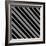 Black And White Stripe Pattern-Maksim Krasnov-Framed Art Print