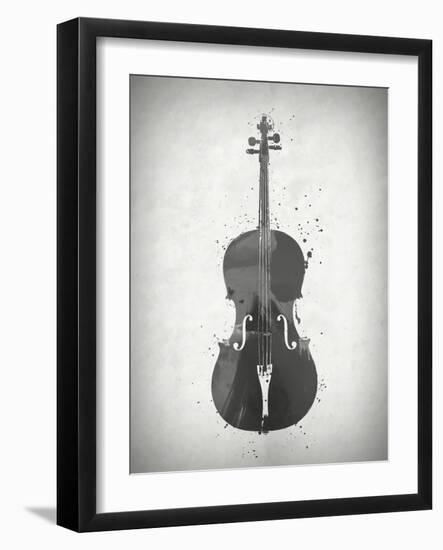 Black and White Violin-Dan Sproul-Framed Art Print