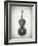 Black and White Violin-Dan Sproul-Framed Art Print