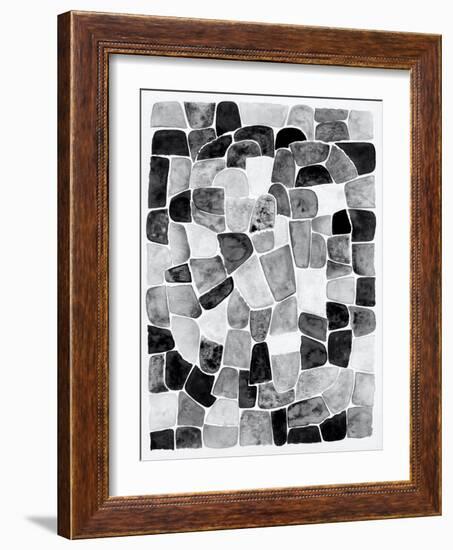 Black and White Walkways I-Nikki Galapon-Framed Art Print