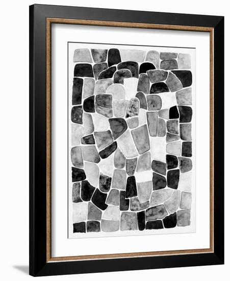 Black and White Walkways I-Nikki Galapon-Framed Art Print