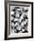 Black and White Walkways II-Nikki Galapon-Framed Art Print