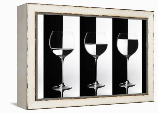 Black and White-Doris Reindl-Framed Premier Image Canvas