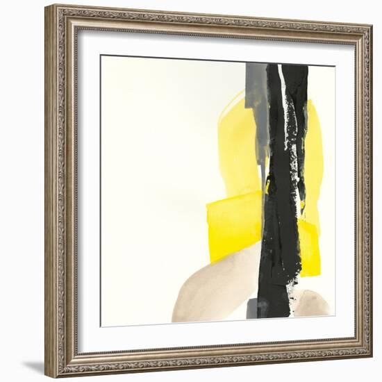 Black and Yellow I-Chris Paschke-Framed Art Print