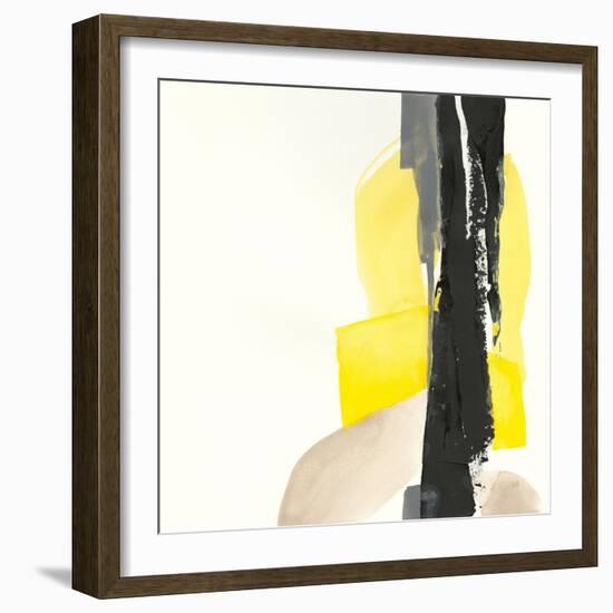 Black and Yellow I-Chris Paschke-Framed Art Print