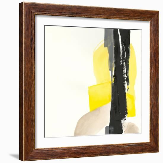 Black and Yellow I-Chris Paschke-Framed Art Print