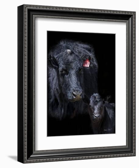 Black Angus-Barry Hart-Framed Art Print