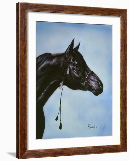 Black Arabian-Jenny Newland-Framed Giclee Print