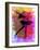 Black Ballerina Watercolor-Irina March-Framed Art Print