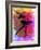 Black Ballerina Watercolor-Irina March-Framed Art Print