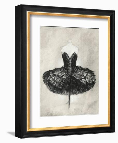 Black Ballet Dress I-Ethan Harper-Framed Art Print