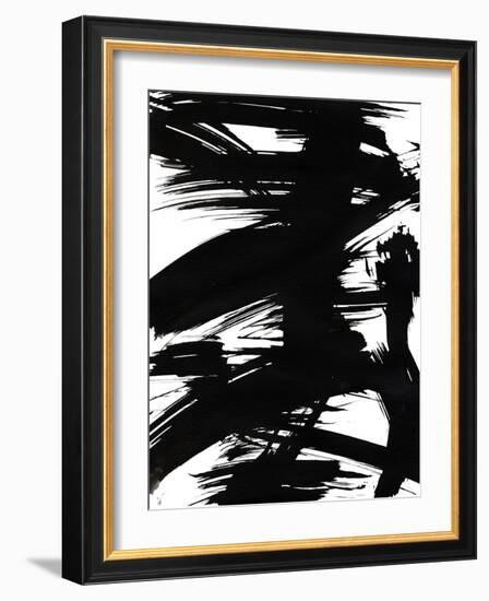 Black Bamboo I-Jodi Fuchs-Framed Art Print