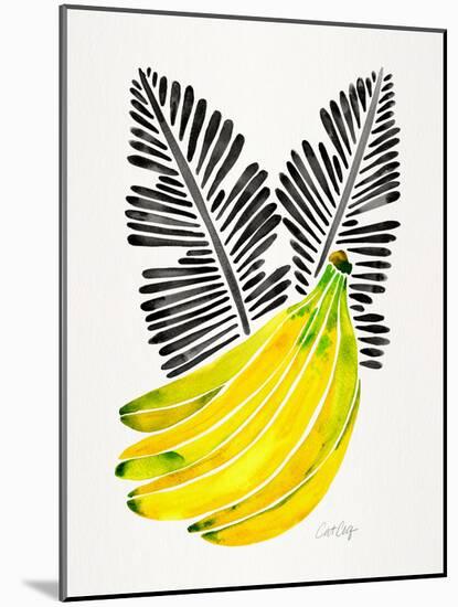 Black Bananas-Cat Coquillette-Mounted Giclee Print