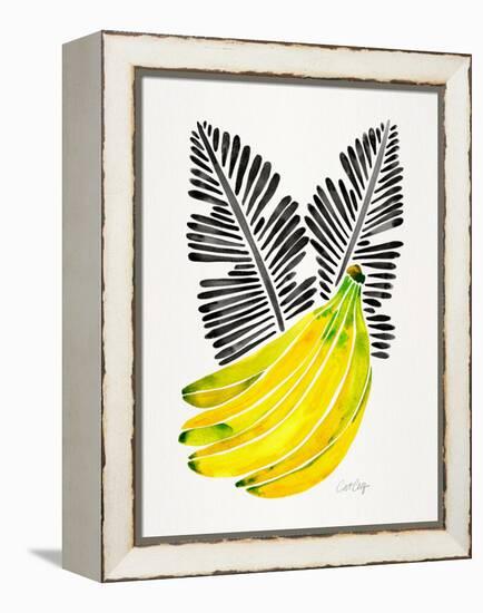 Black Bananas-Cat Coquillette-Framed Premier Image Canvas