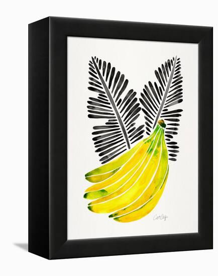 Black Bananas-Cat Coquillette-Framed Premier Image Canvas