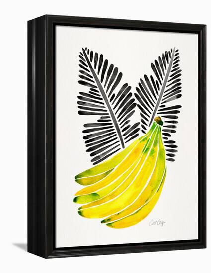 Black Bananas-Cat Coquillette-Framed Premier Image Canvas