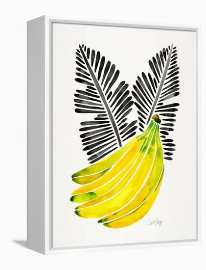 Black Bananas-Cat Coquillette-Framed Premier Image Canvas