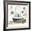 Black Bathtub II-Silvia Vassileva-Framed Art Print