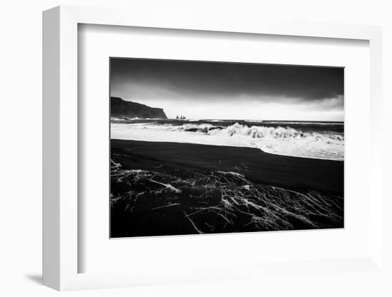 Black Beach-Philippe Sainte-Laudy-Framed Photographic Print