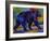 Black Bear 3-Marion Rose-Framed Giclee Print