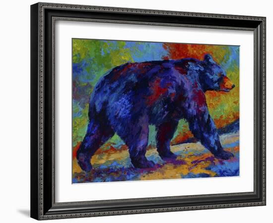 Black Bear 3-Marion Rose-Framed Giclee Print