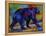 Black Bear 3-Marion Rose-Framed Premier Image Canvas