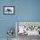 Black Bear Fishing-MaryAnn McDonald-Framed Photographic Print displayed on a wall