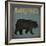 Black Bear Porter-Ryan Fowler-Framed Art Print