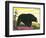 Black Bear-null-Framed Art Print