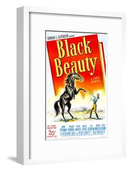 Black Beauty, Mona Freeman, 1946-null-Framed Premium Giclee Print