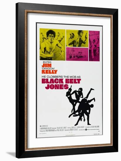 Black Belt Jones, Jim Kelly, Gloria Hendry, 1974-null-Framed Premium Giclee Print