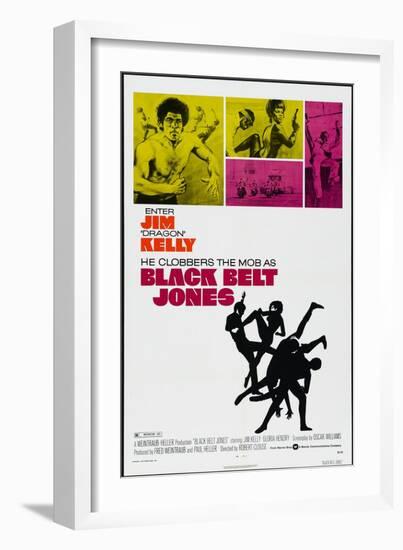 Black Belt Jones, Jim Kelly, Gloria Hendry, 1974-null-Framed Premium Giclee Print