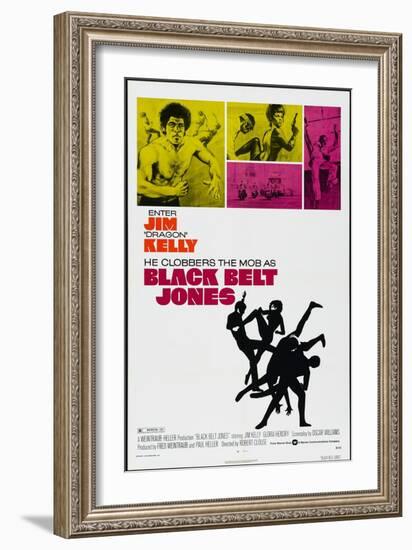 Black Belt Jones, Jim Kelly, Gloria Hendry, 1974-null-Framed Art Print