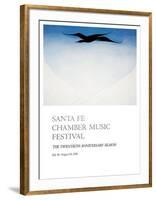 Black Bird-Georgia O'Keeffe-Framed Art Print