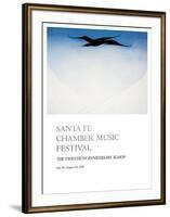 Black Bird-Georgia O'Keeffe-Framed Art Print