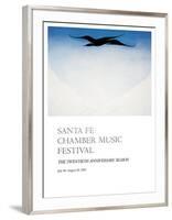 Black Bird-Georgia O'Keeffe-Framed Art Print
