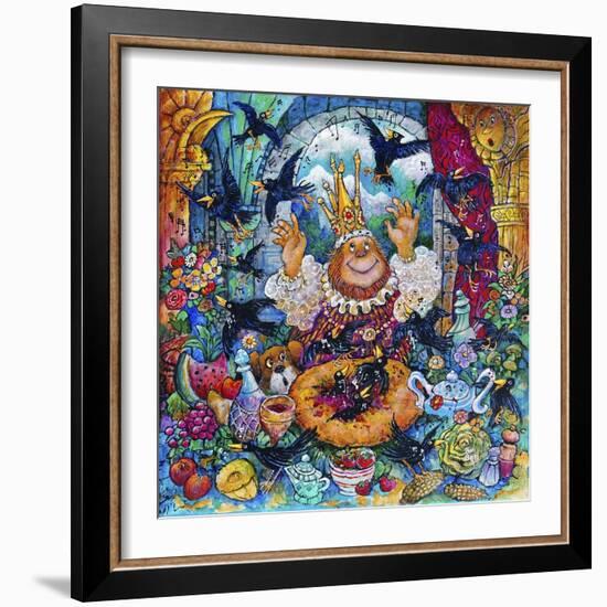 Black Birds-Bill Bell-Framed Giclee Print