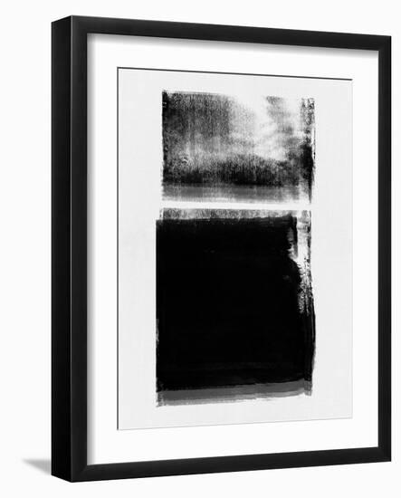 Black Blocks I-Eline Isaksen-Framed Art Print