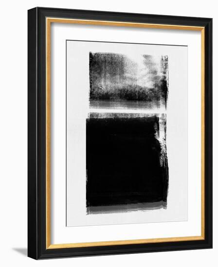Black Blocks I-Eline Isaksen-Framed Art Print