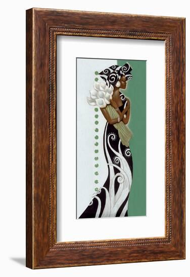 Black Blossom-Joadoor-Framed Art Print