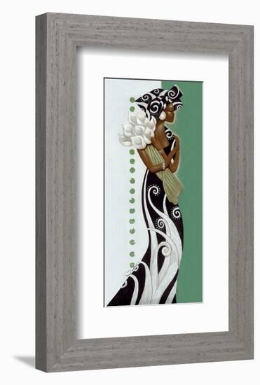 Black Blossom-Joadoor-Framed Art Print