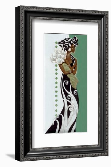 Black Blossom-Joadoor-Framed Art Print