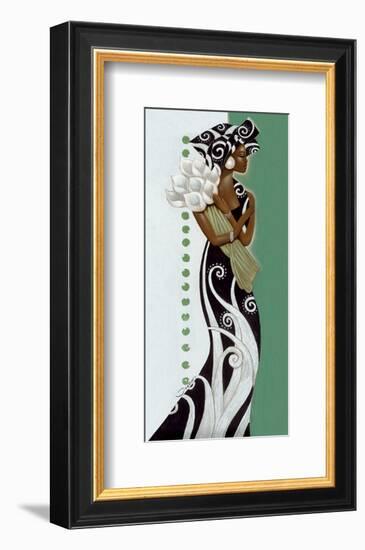 Black Blossom-Joadoor-Framed Art Print